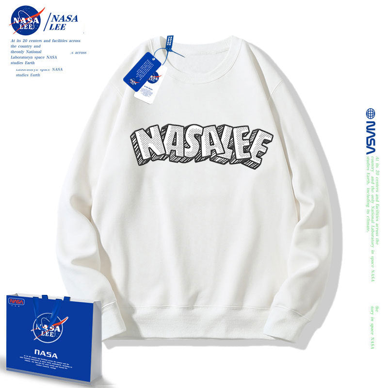 Nasa Children Hoodie Nasa Children'S Round Neck Sweater Spring And Autumn Loose