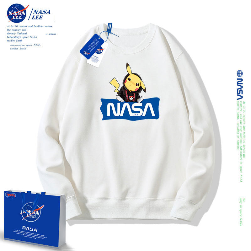 Nasa Children Hoodie Nasa Children 'S Round Neck Sweater Spring And Autumn Loose