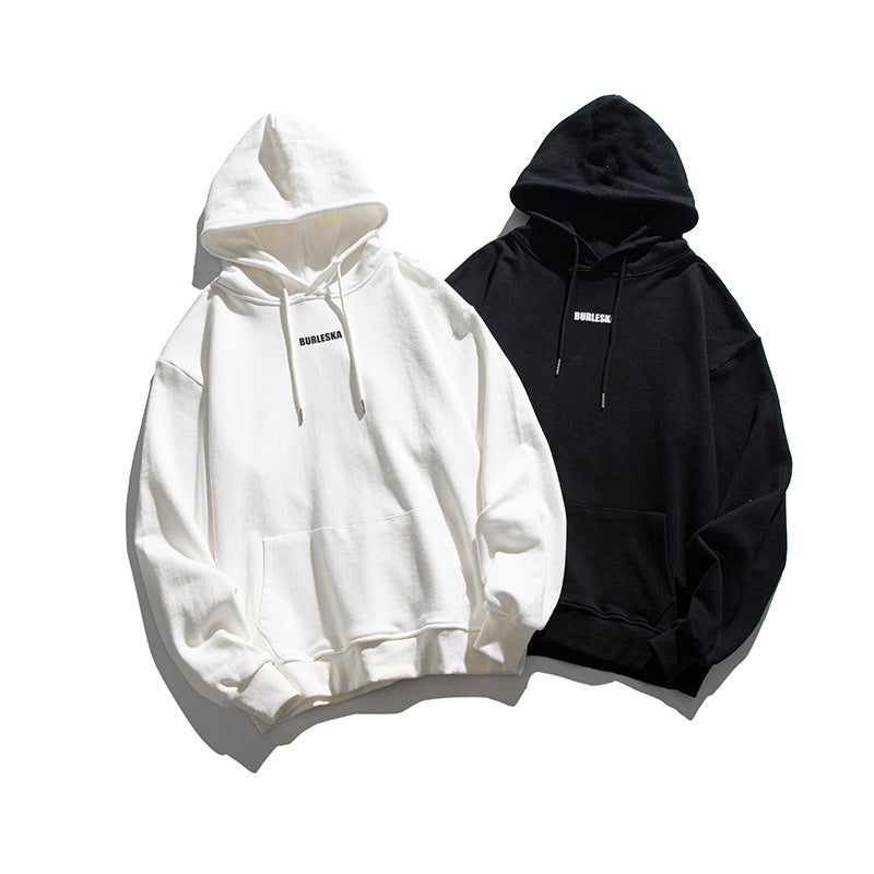 Men's Graphic Hoodies Men's Simple Letter Printed Long Sleeve Men