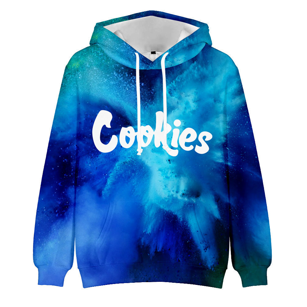 Cookies Hoodie Colorful Digital Printing Hoodie