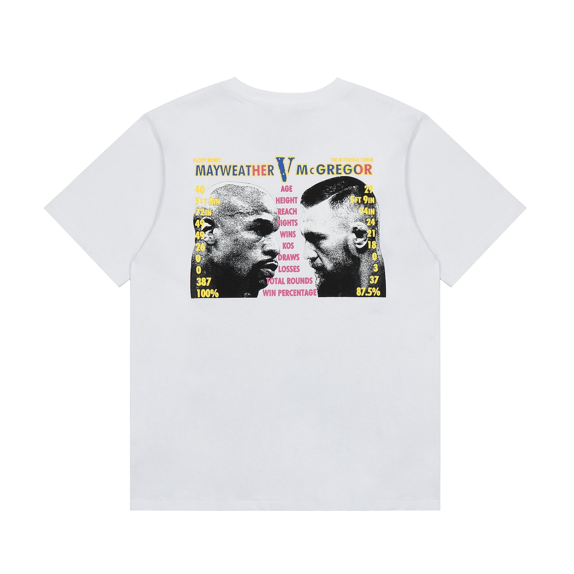 Vlone T Shirt Spring Summer Poster Crew Neck Pullover