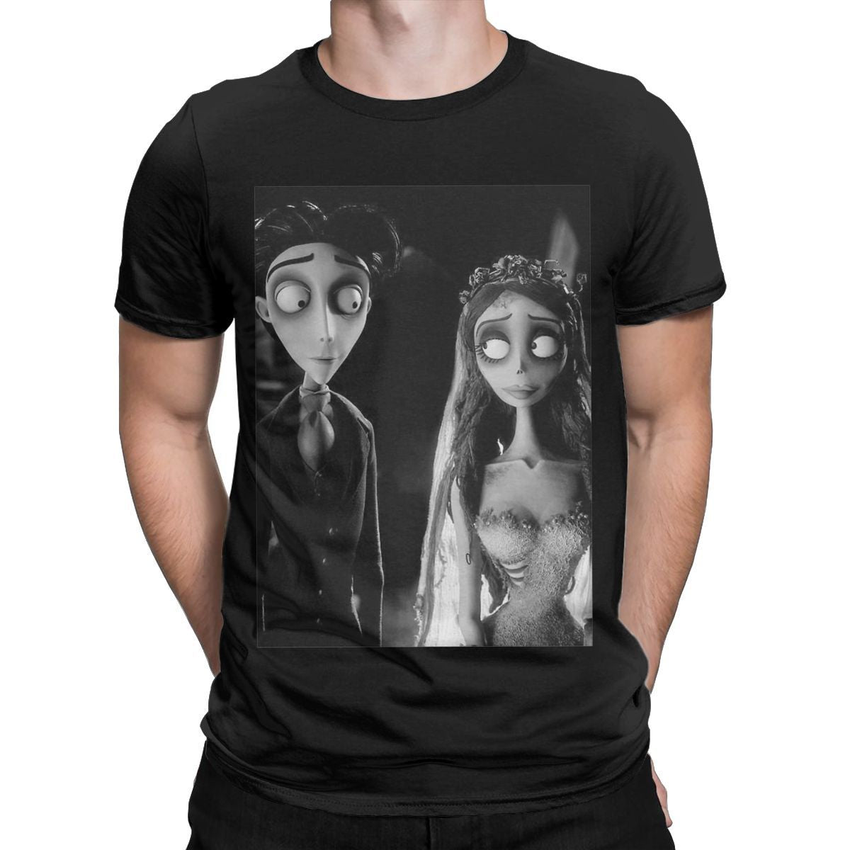 Corpse Bride Men T Shirt Awesome Tees Short Sleeve