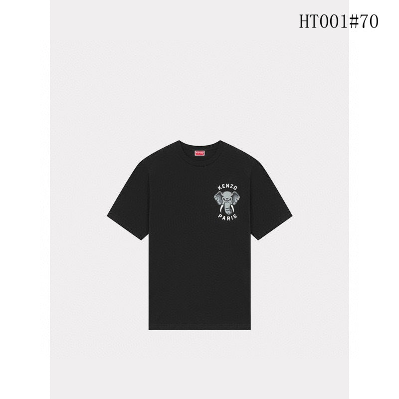 KENZO T Shirt Summer Tiger Head Casual