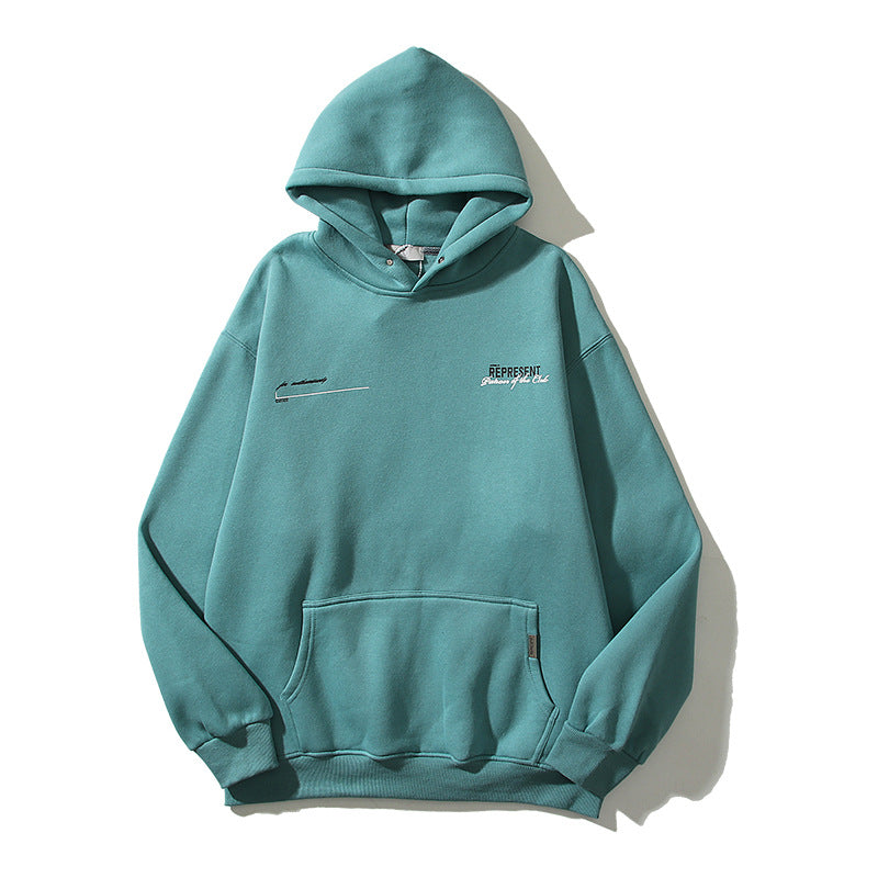 Kanye West Sunday Service Hoodie Present Logo Loose Casual Fleece Hoodie