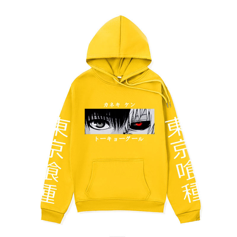 Anime Hoddies Food Series Sweater Velvet Padded plus Size Hoodie