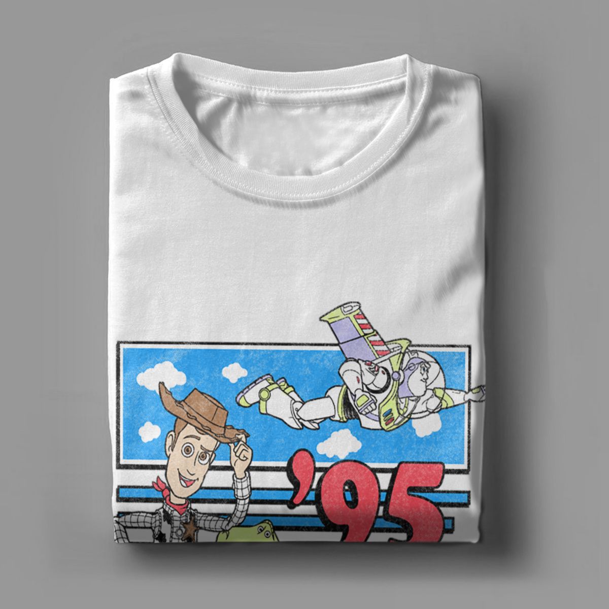 Men Toy Story Friends Since 95 T Shirts Buzz Lightyear