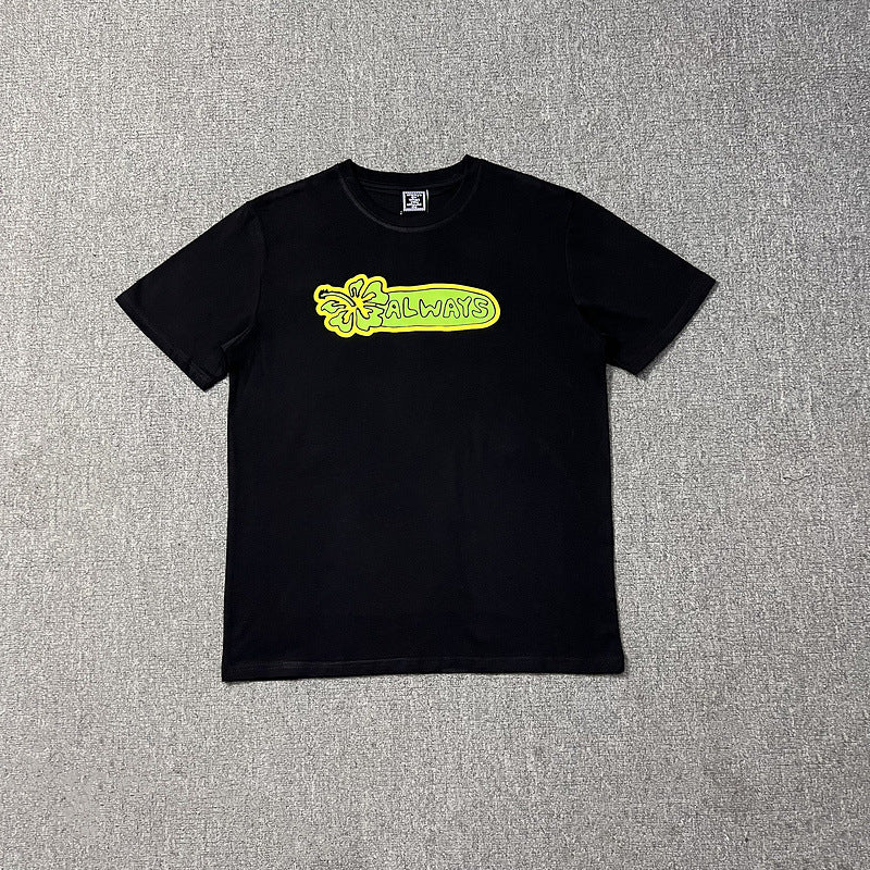 Always Do What You Should Do T Shirts Loose Short Sleeves