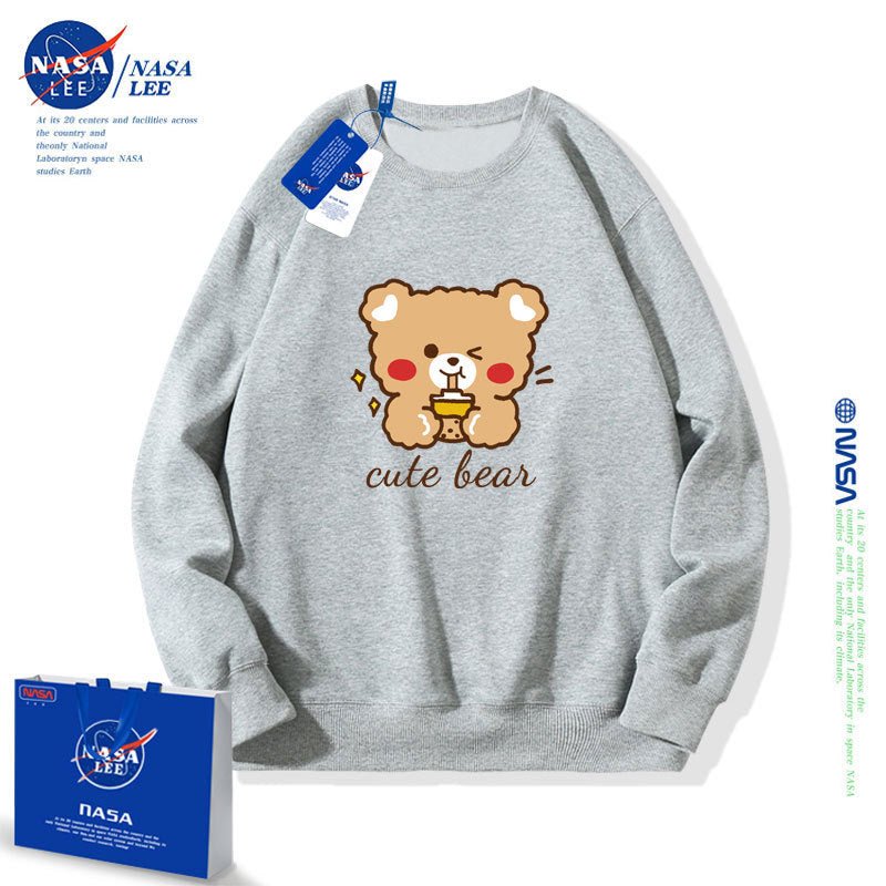 Nasa Children Hoodie Nasa Children'S Round Neck Sweater Spring And Autumn Loose