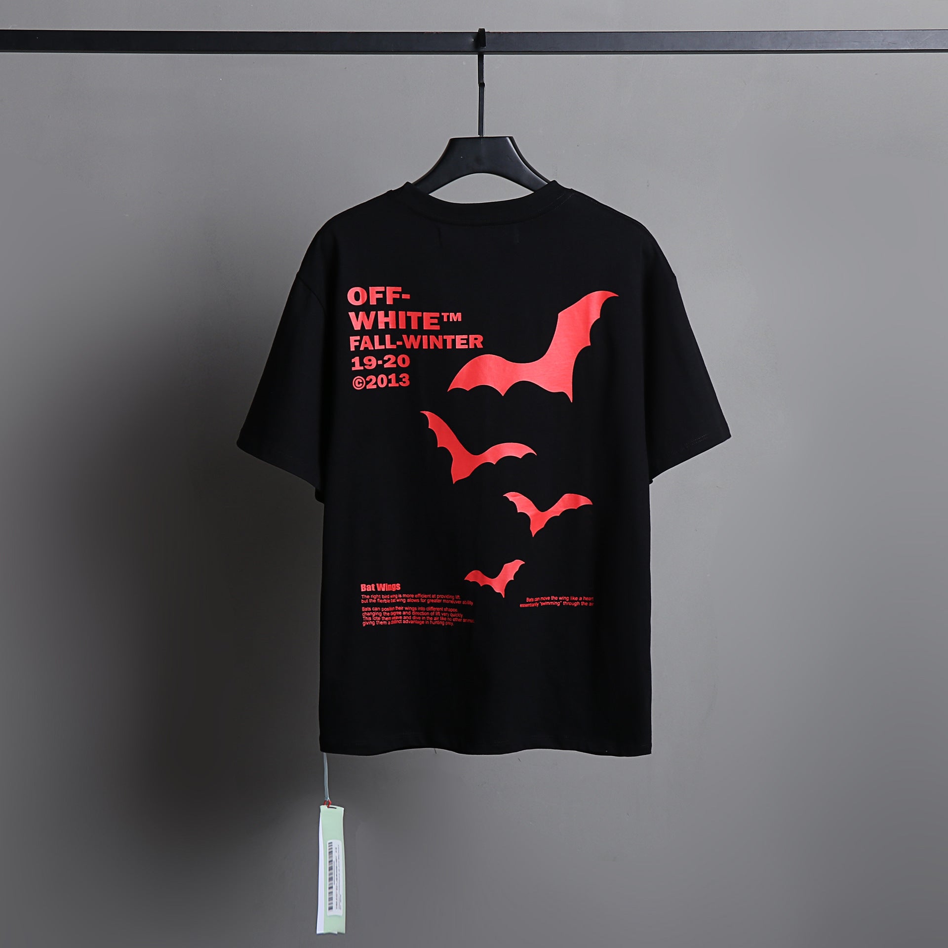 Ow T Shirts Printed Male and Female Trendy Brand Short Sleeve