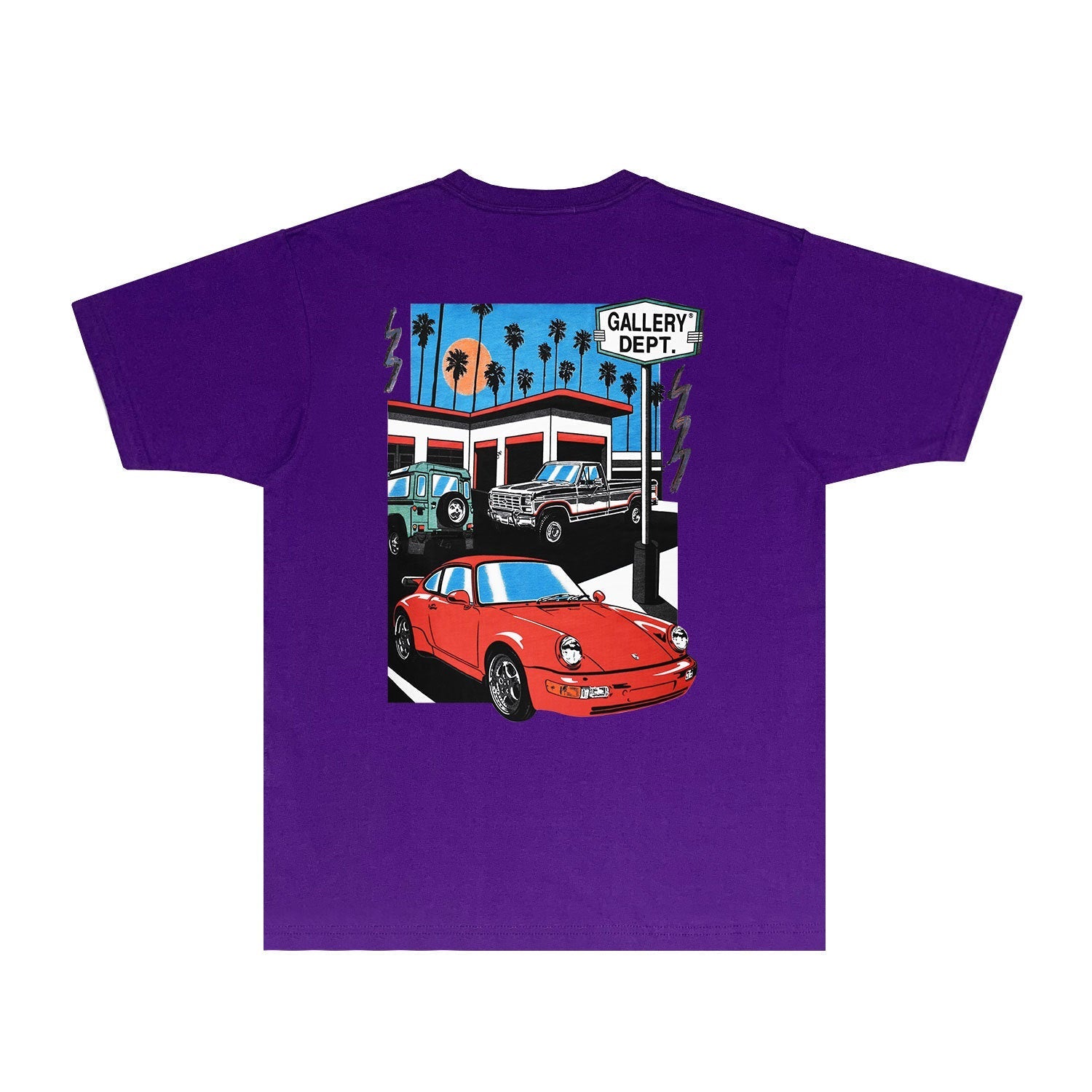 Gallery Dept T Shirts Fashion Brand Tee Shirt Short Sleeve T-shirt Blouse