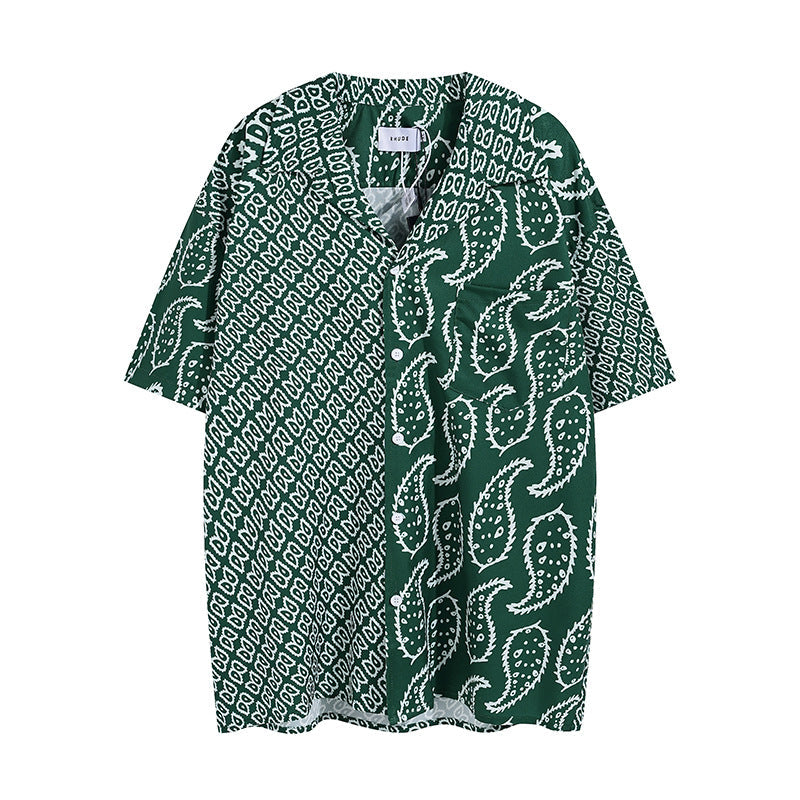 Rhude T Shirt Family Totem Casual Short Sleeve Shirt, Shorts