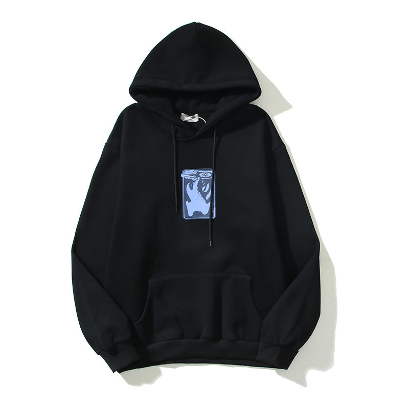 Kanye West Sunday Service Hoodie Ts 22fw怪兽涂鸦连帽卫衣