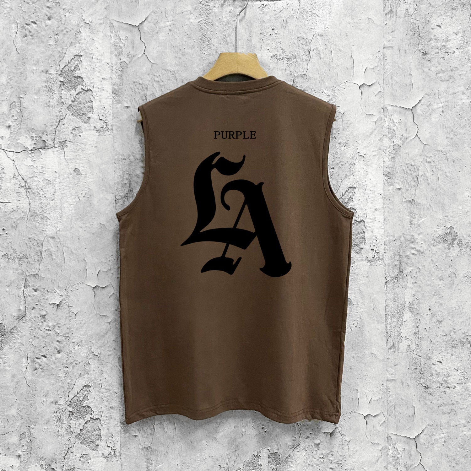 Purple Brand Tank T Shirts Sleeveless T-shirt Vest