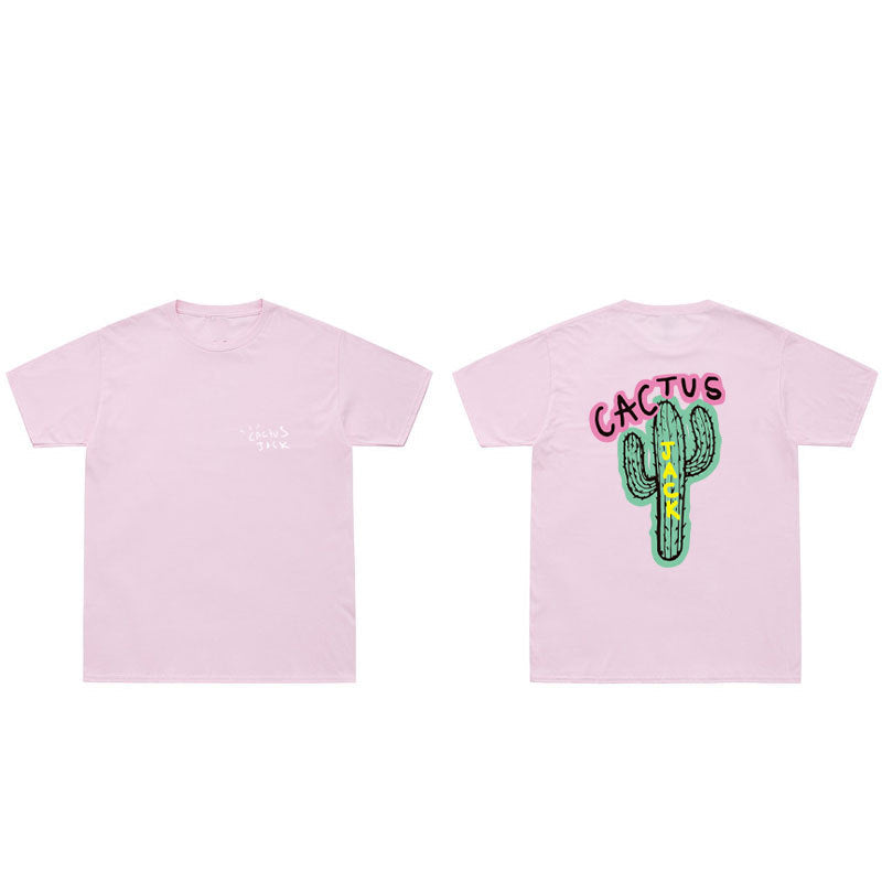 Summer New Cactus Jack T shirt Men Women High Quality Top