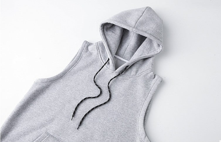 MEN'S Hoodie Hooded Waistcoat
