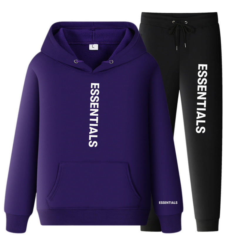 Fog Fear Of God Hoodie & Pants 2 Piece Set Sports Men Spring Loose Men