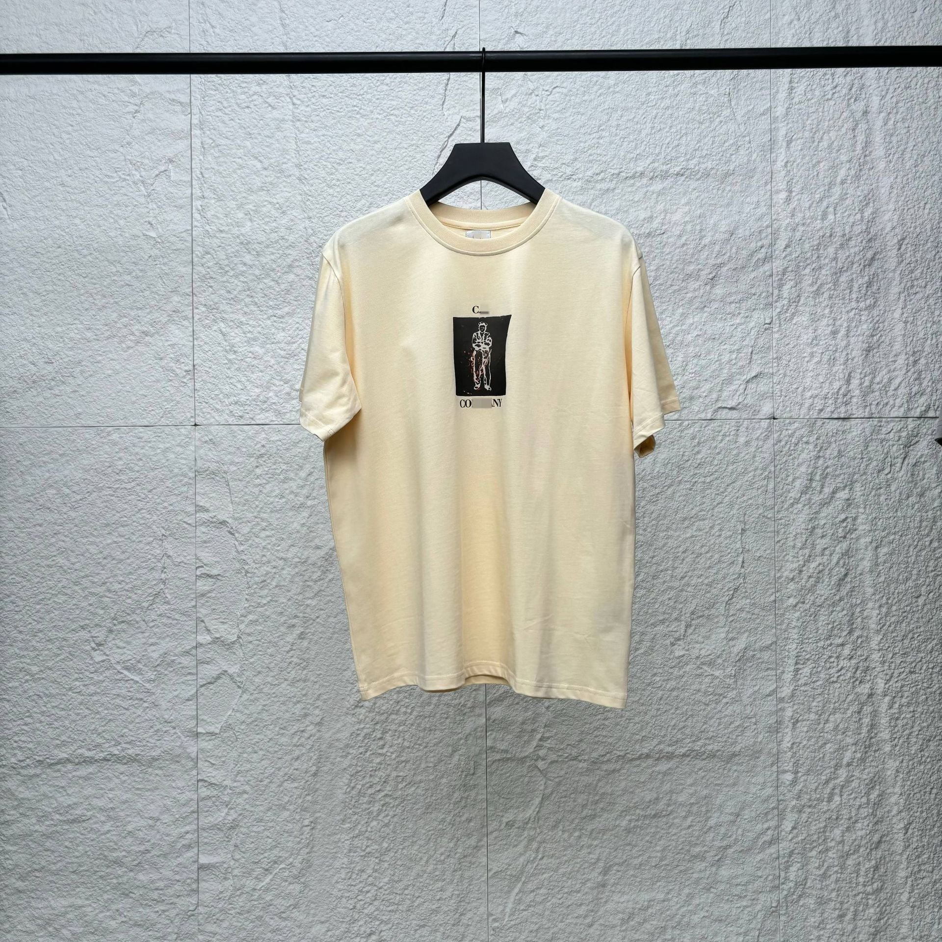 Cp Company T Shirts Cotton Embroidery Casual Crew Neck