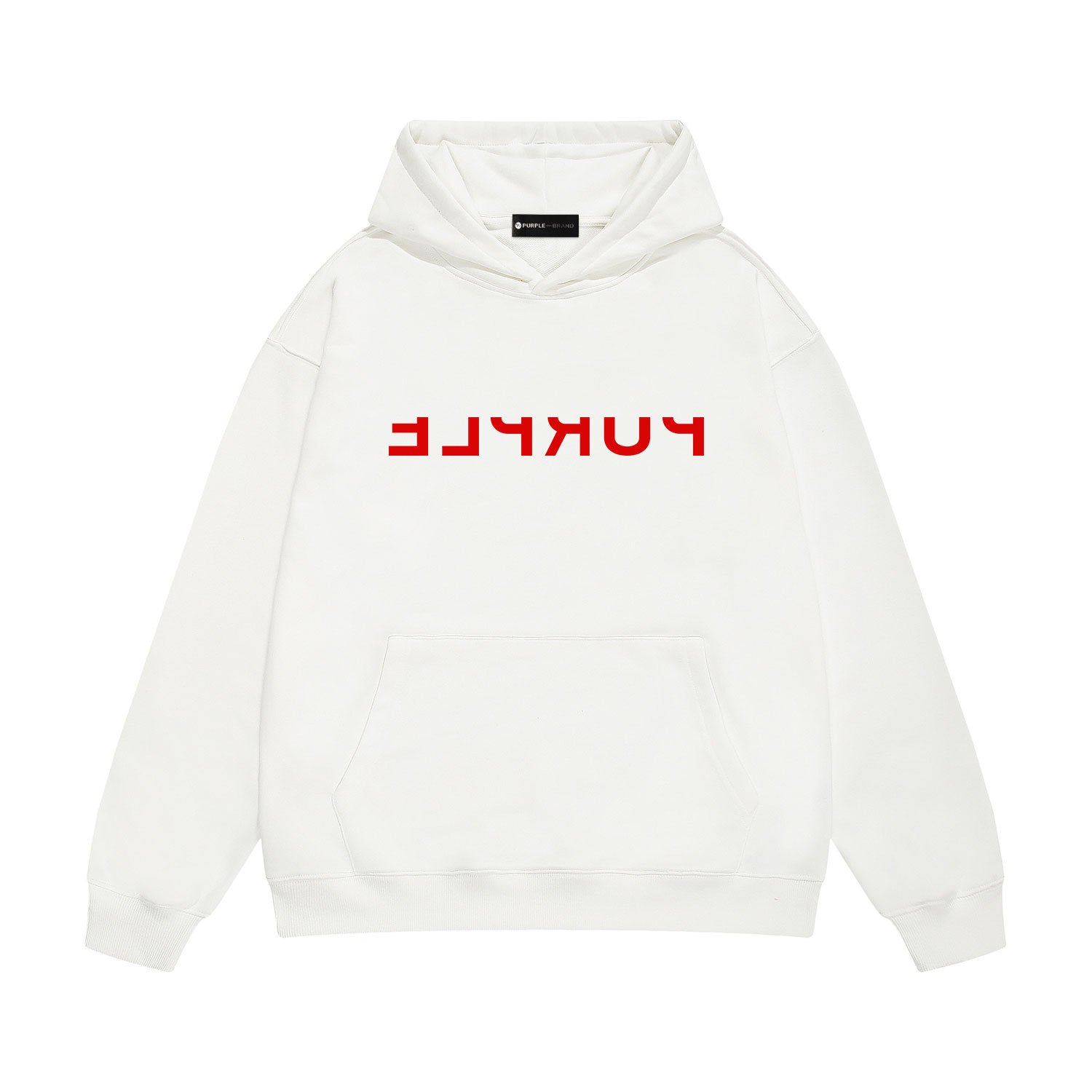 Purple Brand Hoodie Fashion Loose Hooded Sweater