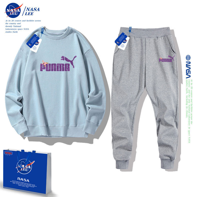 Nasa Children Hoodie Nasa Children Sweater & Pant Set Children'S Sweatshirt Suit Autumn Sports