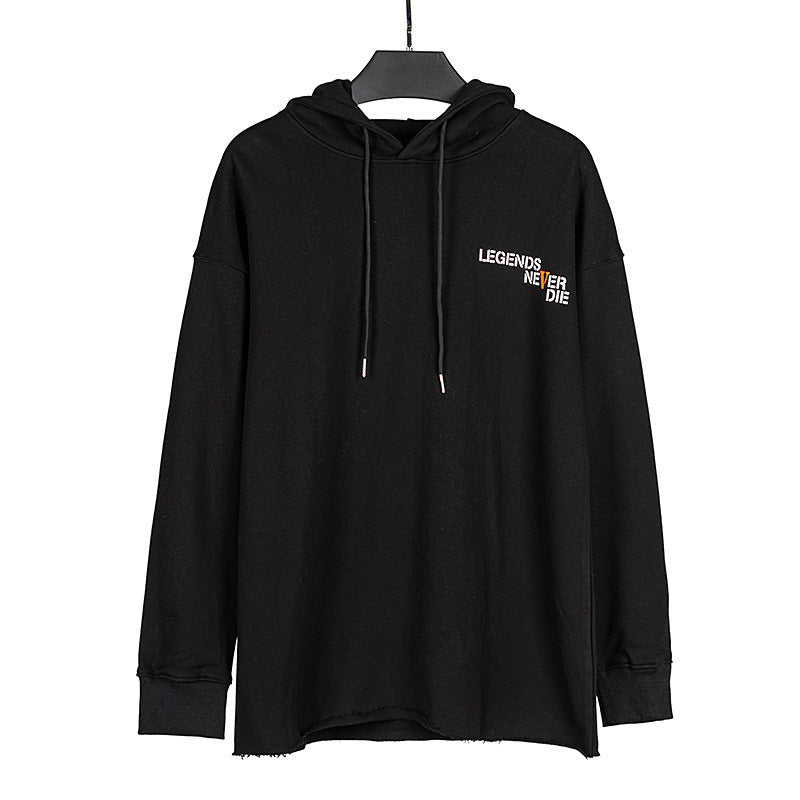 Vlone Hoodie Autumn And Winter Pattern Hooded Sweater For Men And Women