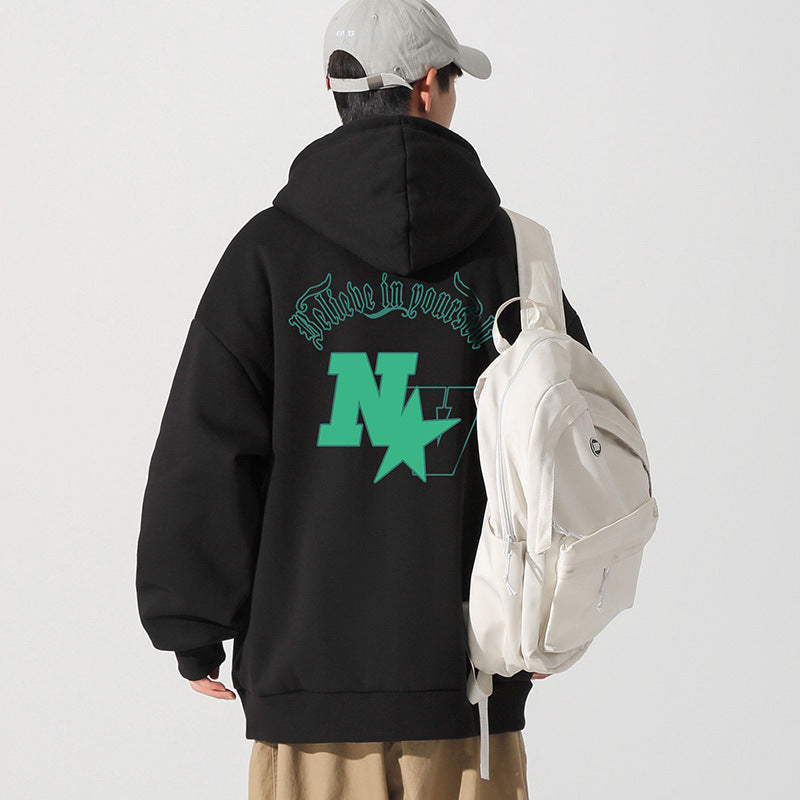 Men Hoodie Spring and Autumn Hooded Hoodie All-Matching