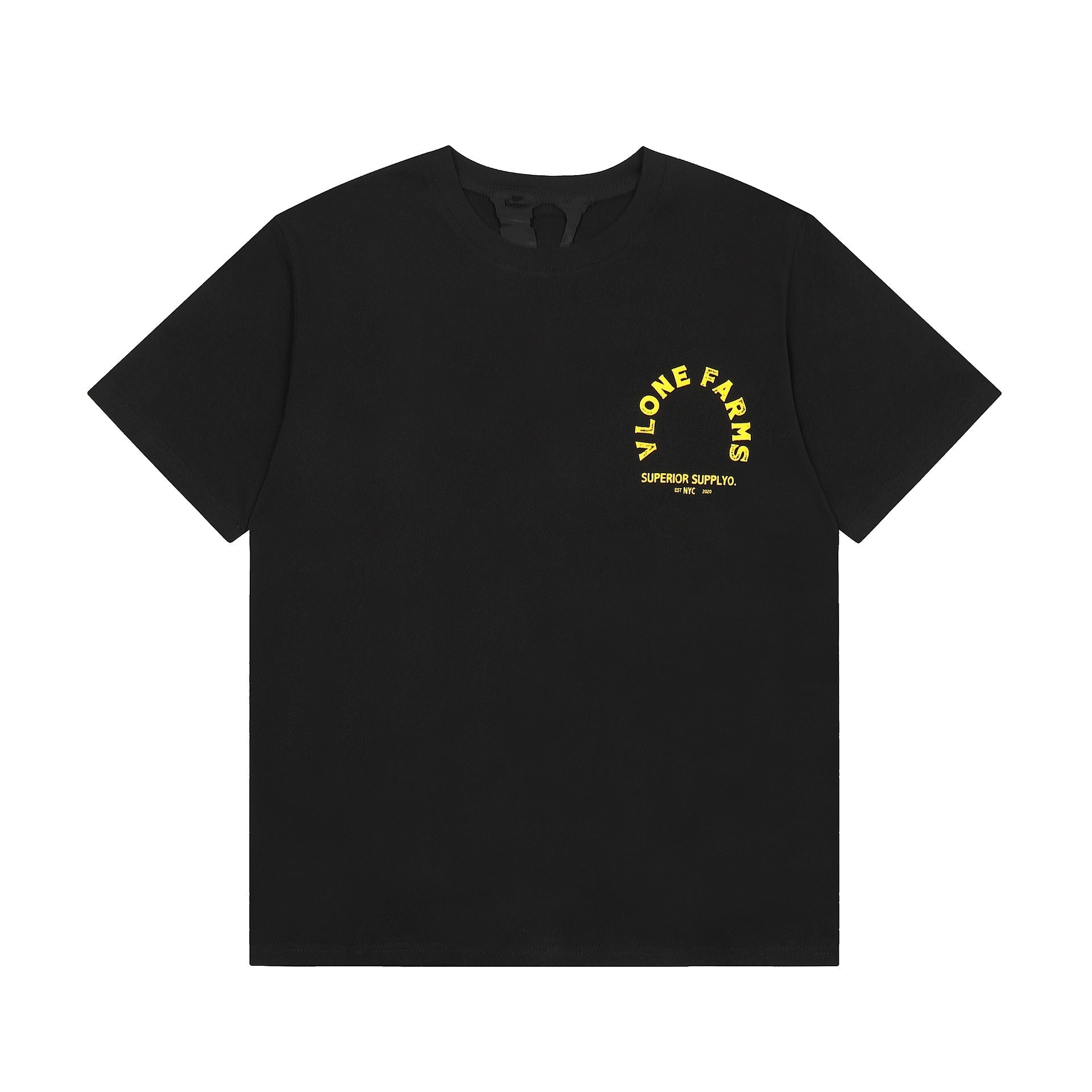 Vlone T Shirt Spring Summer Crew Neck Pullover Short Sleeve