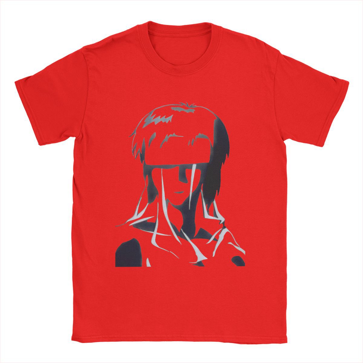 Ghost In The Shell Men T Shirts Anime Manga Casual T-Shirt
