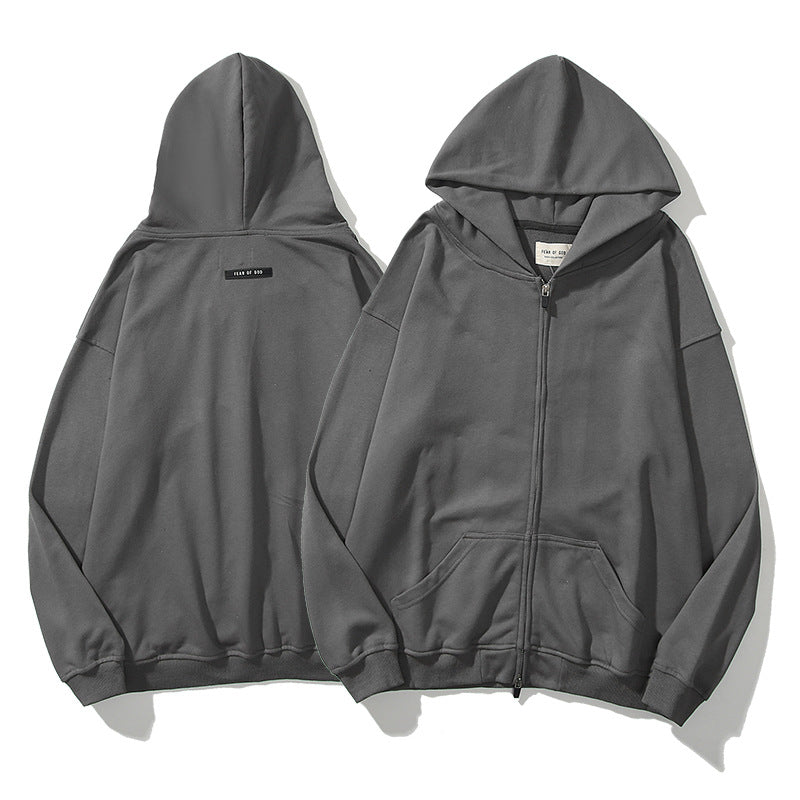 Kanye West Sunday Service Hoodie Fog Zipper Coat Hoodie Simple