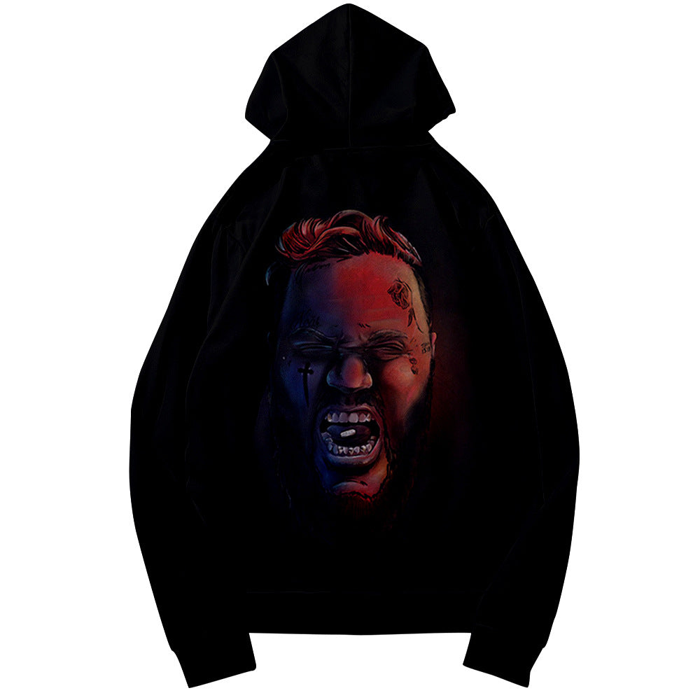 Jelly Roll Hoodie 3d Printed Zipper Hooded Men'S Women'S Pullover