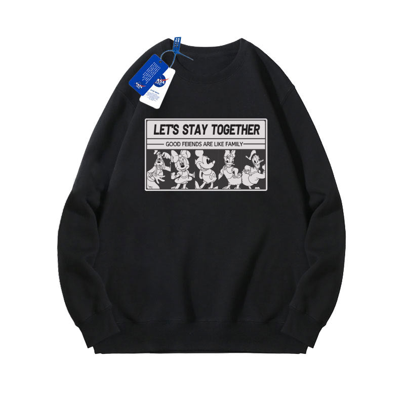 Nasa Children Hoodie Nasa Children'S Round Neck Sweater Spring And Autumn Loose