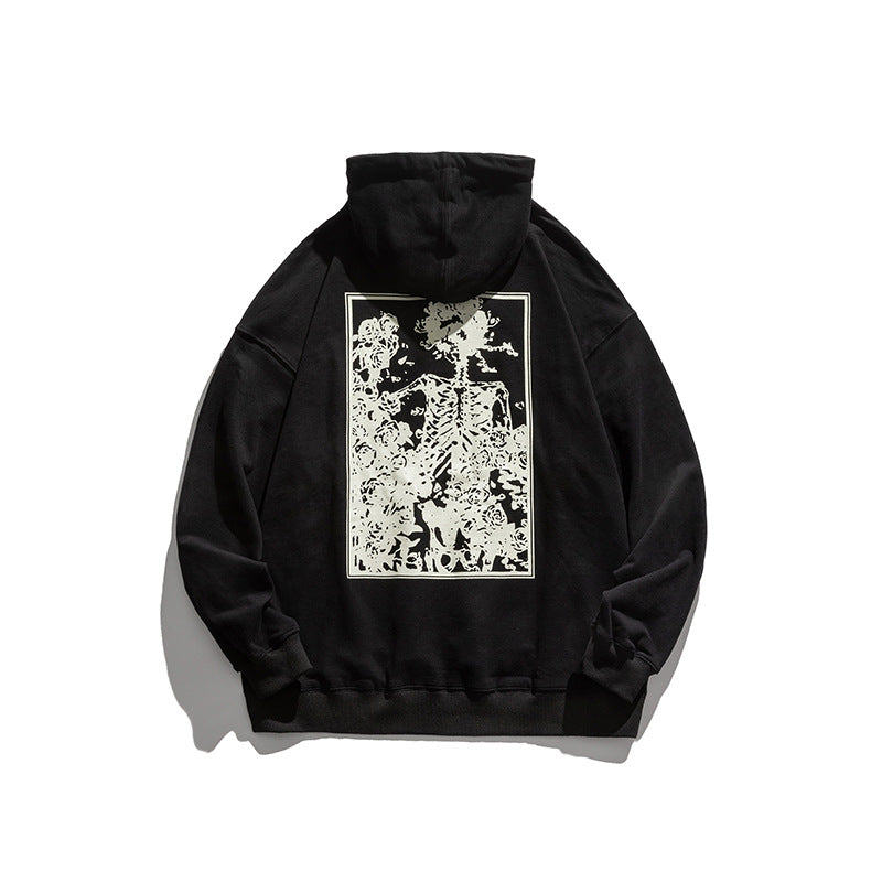 Men's Graphic Hoodies Men's Autumn Printed Hoodie Men's and Women's Casual Top