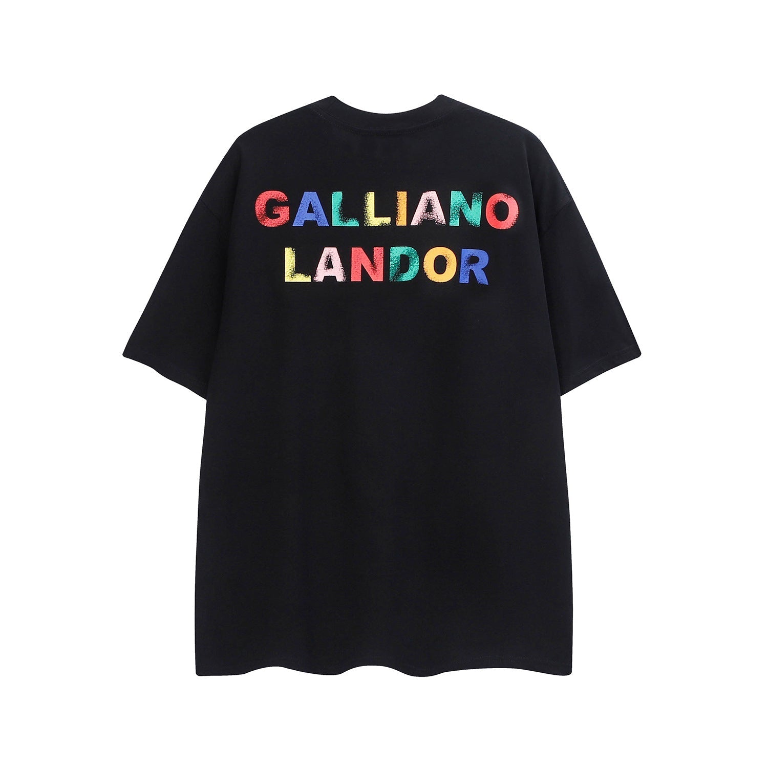 Gallery Dept T Shirts Los Angeles Gallery Dept Short Sleeve Letter Printed Loose Top