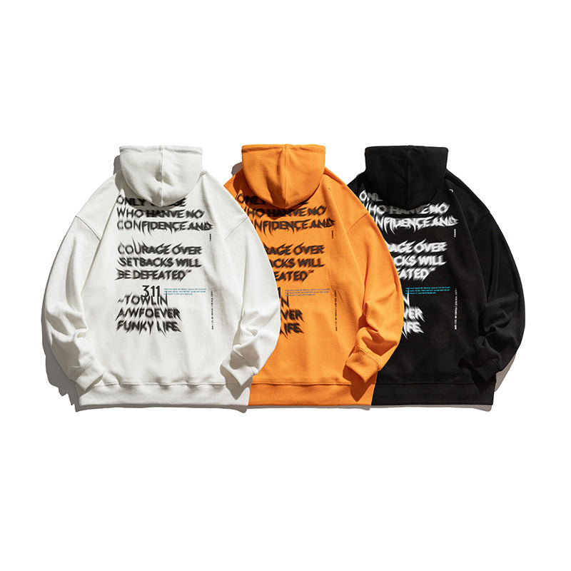 Men's Graphic Hoodies Men's Autumn Printed Hoodie Men's Casual Pullover