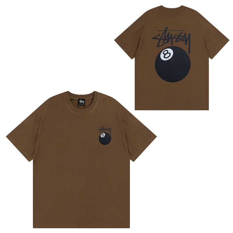Stussy T Shirts Casual Versatile Loose T Shirts Couple