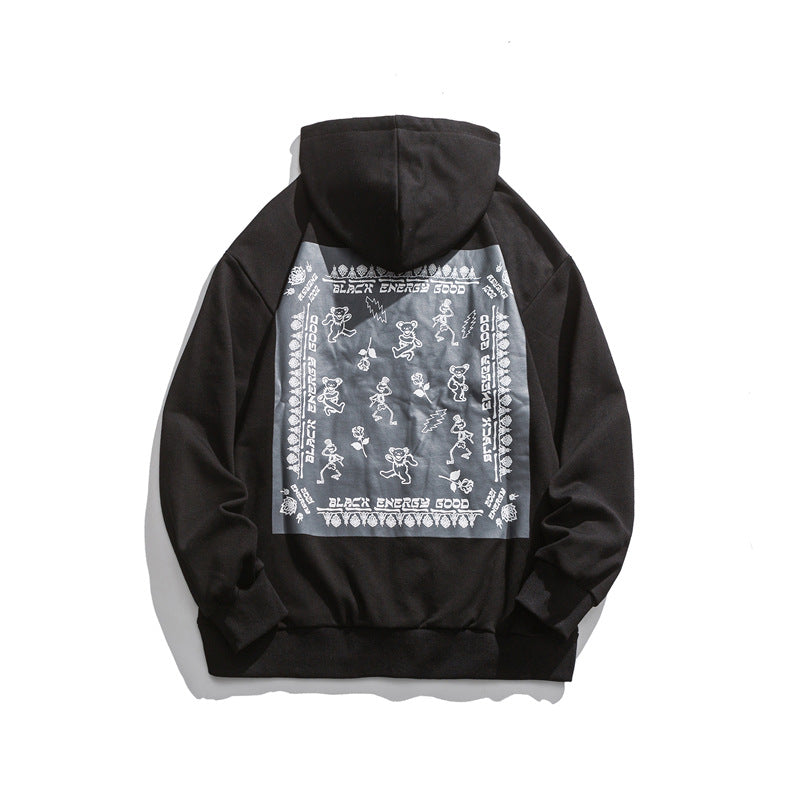Men's Graphic Hoodies Men's Hooded Sweater Printed