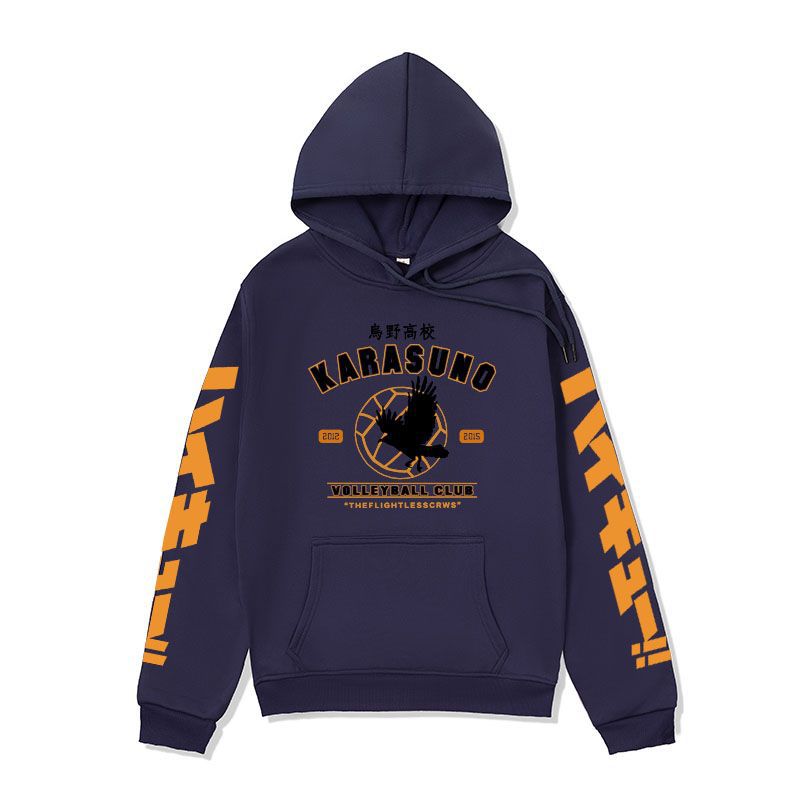 Anime Hoddies Volleyball Junior Series Sweater Spring and Autumn Street Fashion Hoodie Coat