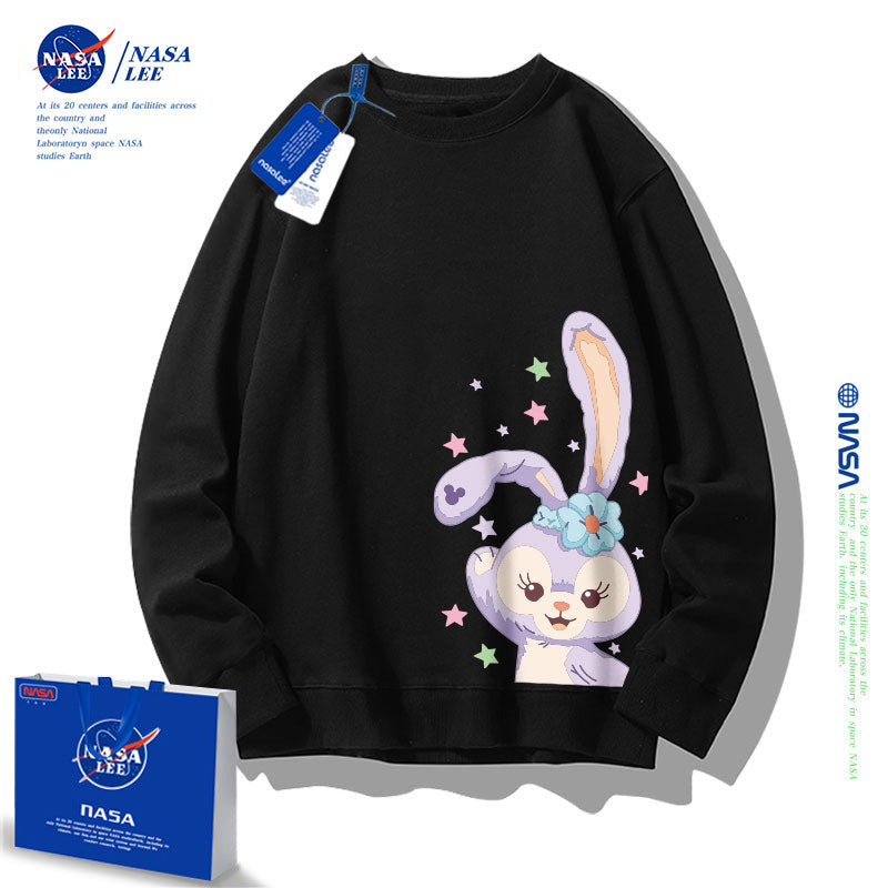 Nasa Children Hoodie Nasa Joint Name Children'S Round Neck Sweater Autumn Clothing