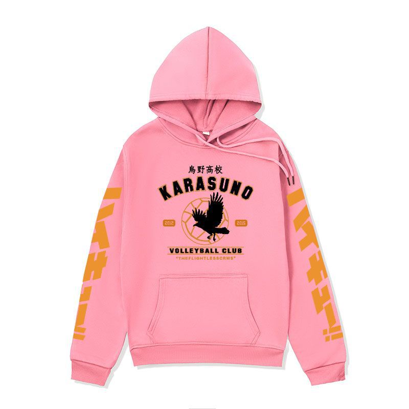 Anime Hoddies Volleyball Junior Series Sweater Spring and Autumn Street Fashion Hoodie Coat