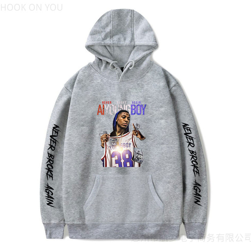 Never Broke Again Hoodie Trendy Men And Women Casual