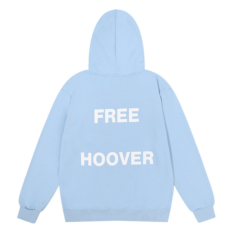 Kanye West Sunday Service Hoodie Autumn And Winter Free Hoover Blue Casual Pullover Hooded