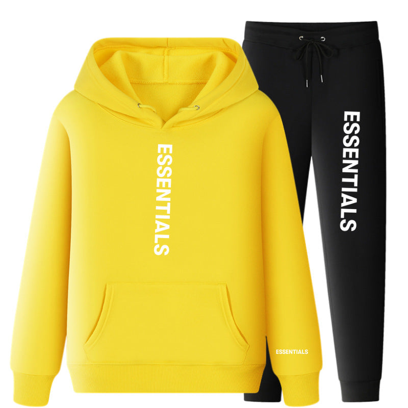 Fog Fear Of God Hoodie & Pants 2 Piece Set Sports Men Spring Loose Men