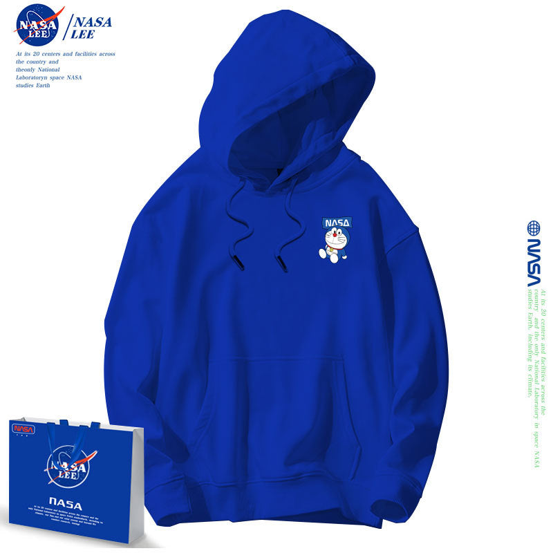 NASA Children Hoodie Children's Spring and Autumn Hooded Sweater Loose