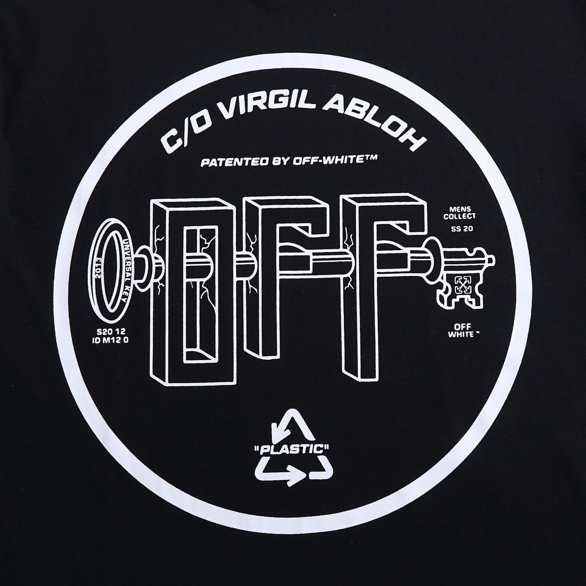 Ow T Shirts Printed Male and Female Trendy Brand Short Sleeve