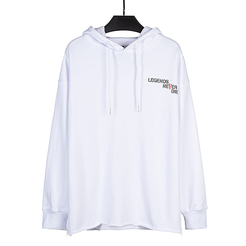 Vlone Hoodie Autumn And Winter Pattern Hooded Sweater For Men And Women