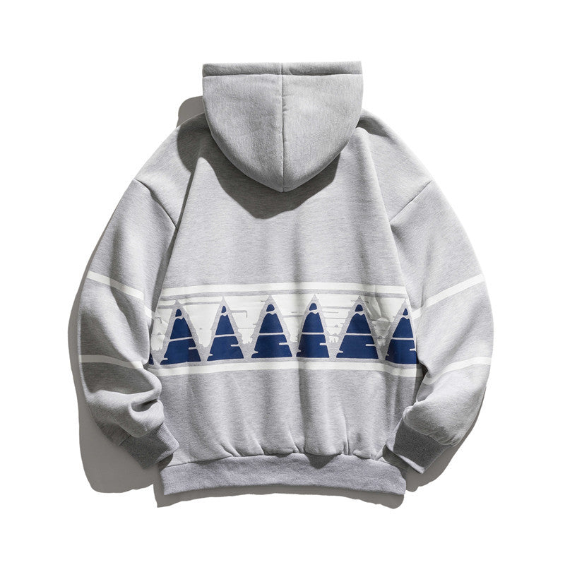 Men's Graphic Hoodies Men's Hooded Sweater Loose Casual