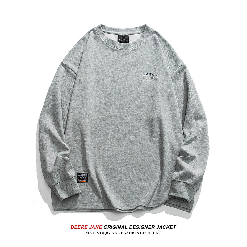 Men Pullover Hoodie Spring Loose All-Matching Hoodie
