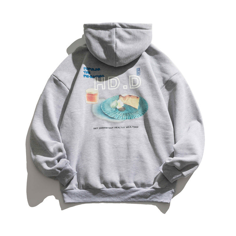 Men's Graphic Hoodies Men's Autumn Printed Hoodie Men's Loose