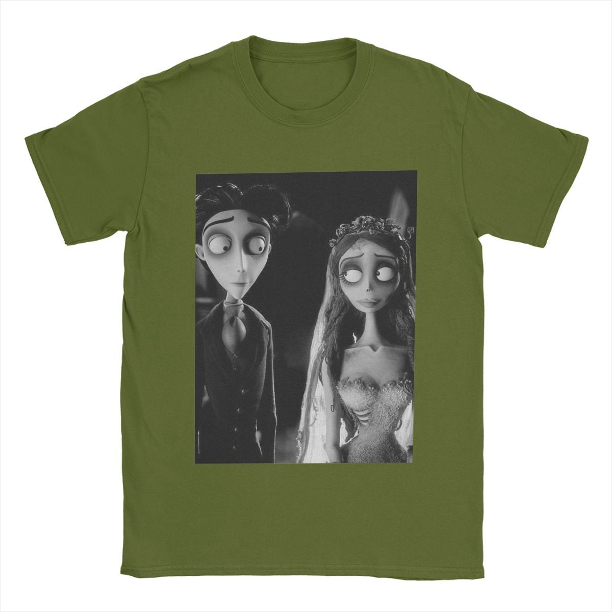Corpse Bride Men T Shirt Awesome Tees Short Sleeve