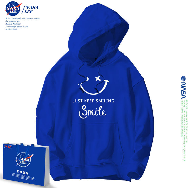 NASA Children Hoodie NASA Children's Spring and Autumn Clothing Hoodie Baggy Coat