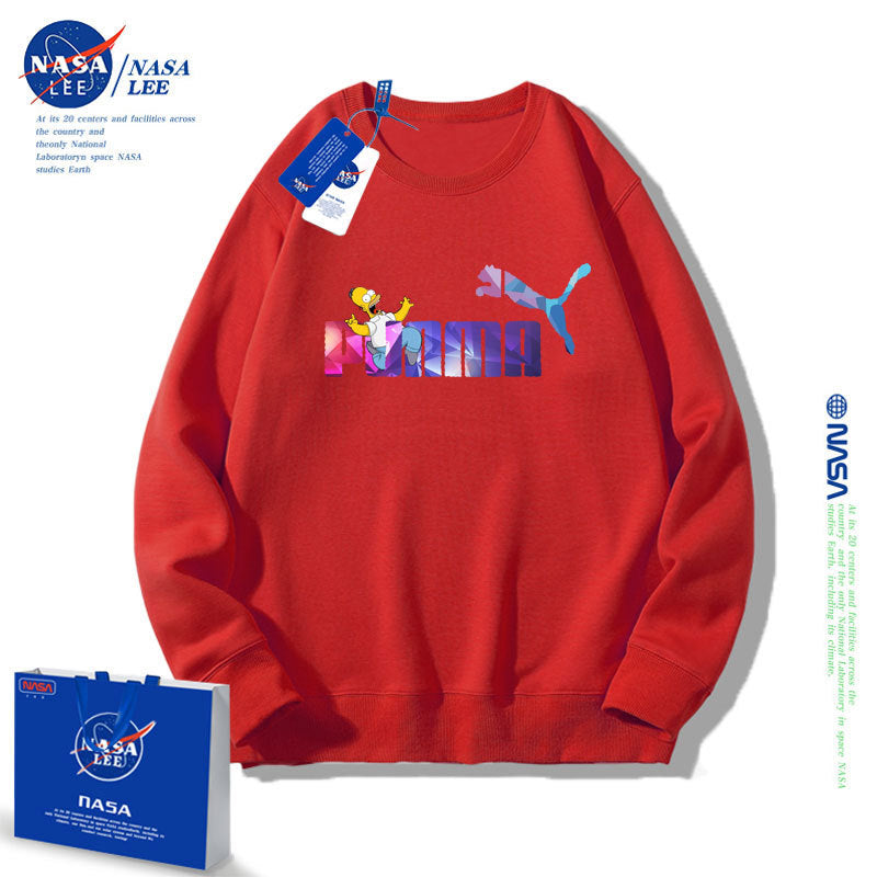 Nasa Children Hoodie Nasa Joint Name Children'S Sweater Spring And Autumn
